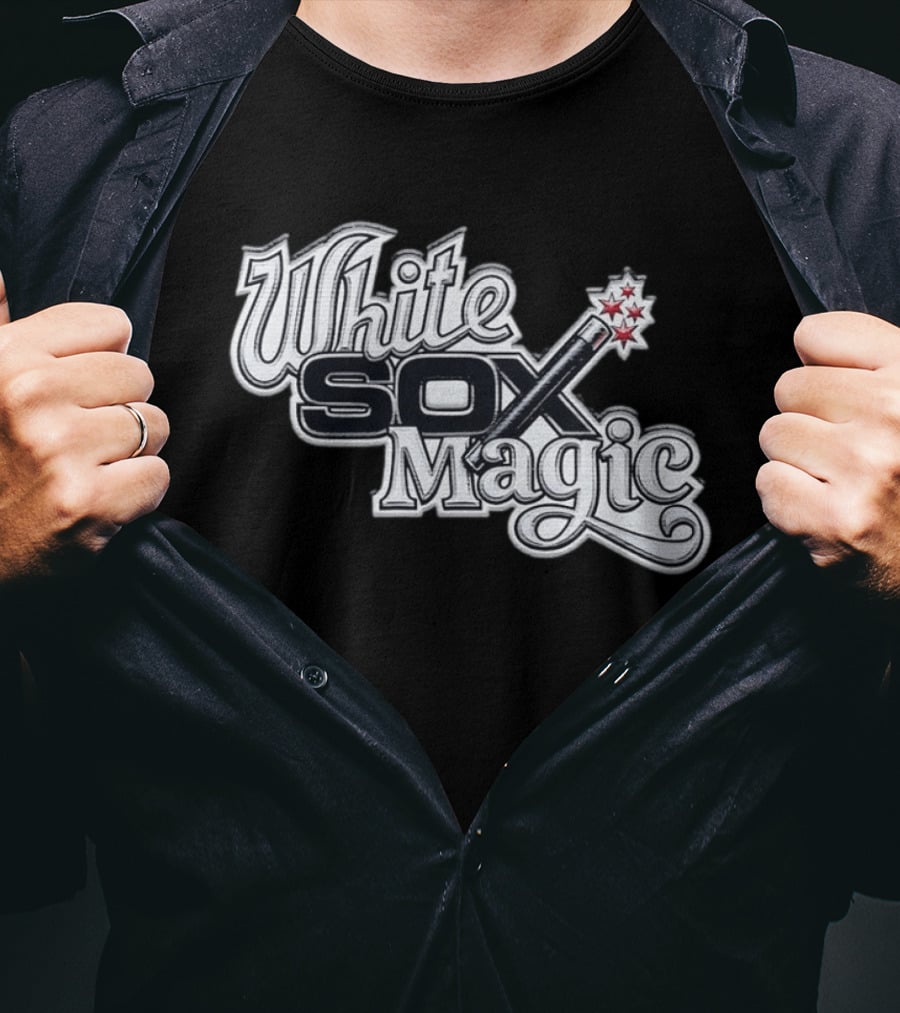 White Sox Magic Wand With Stars T-Shirt