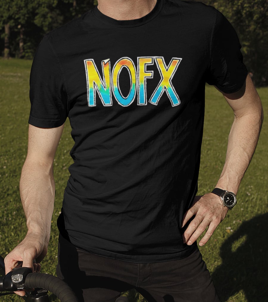 NOFX Gradient Tie Dye Band T-Shirt