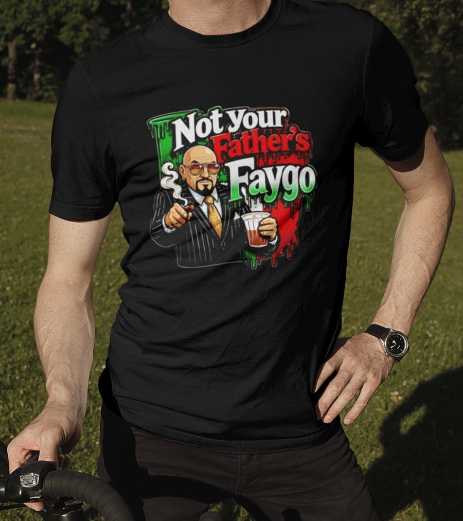 Not Your Father's Faygo Gangster Italian Flag Dripping T-Shirt
