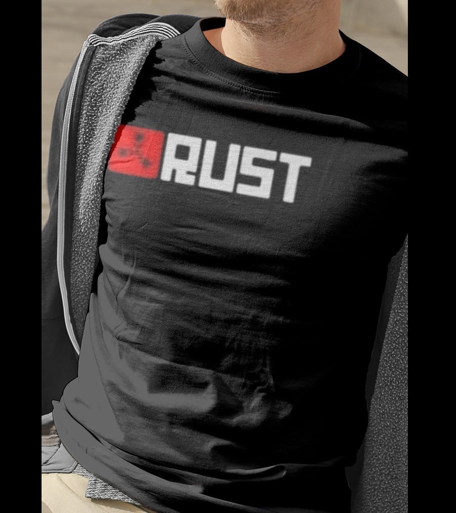 Rust Trust Issues Radiation Symbol Gaming T-Shirt
