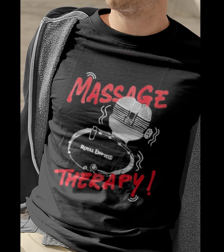 Srinivas Ganesh Royal Enfield Massage Therapy T-Shirt