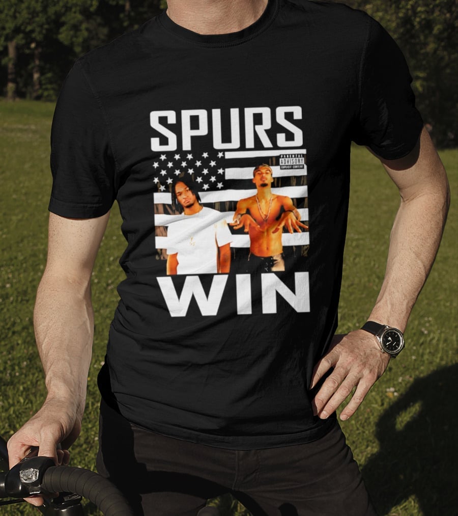 Victor Wembanyama Stephon Castle Spurs Win Outkast Stankonia T-Shirt