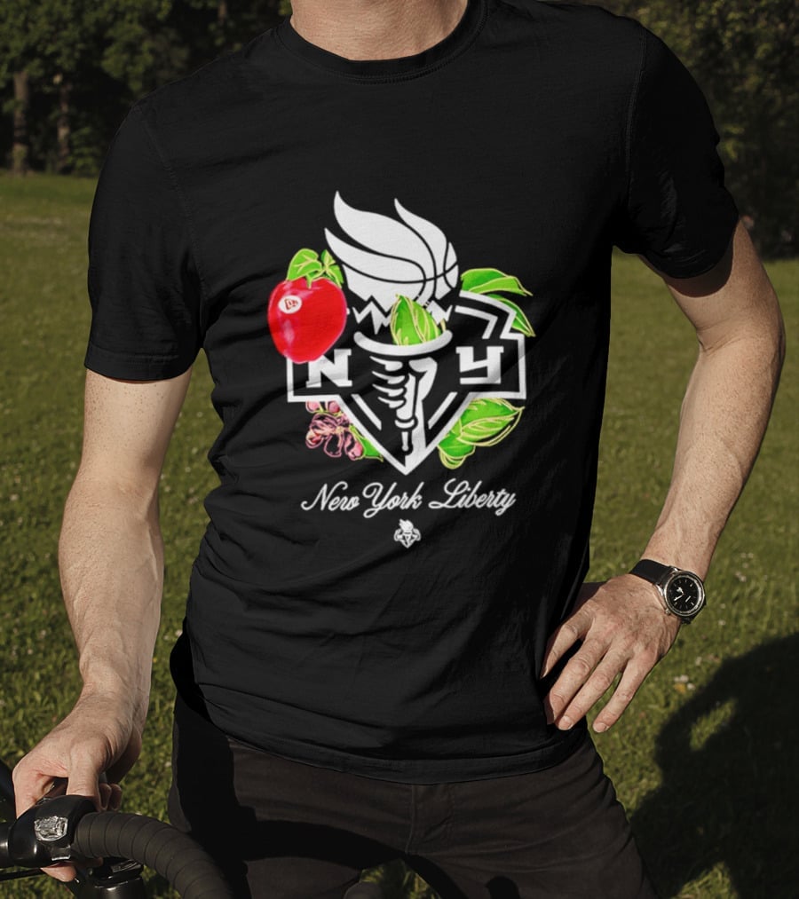 New York Liberty Floral Fruit Capsule Collection T-Shirt
