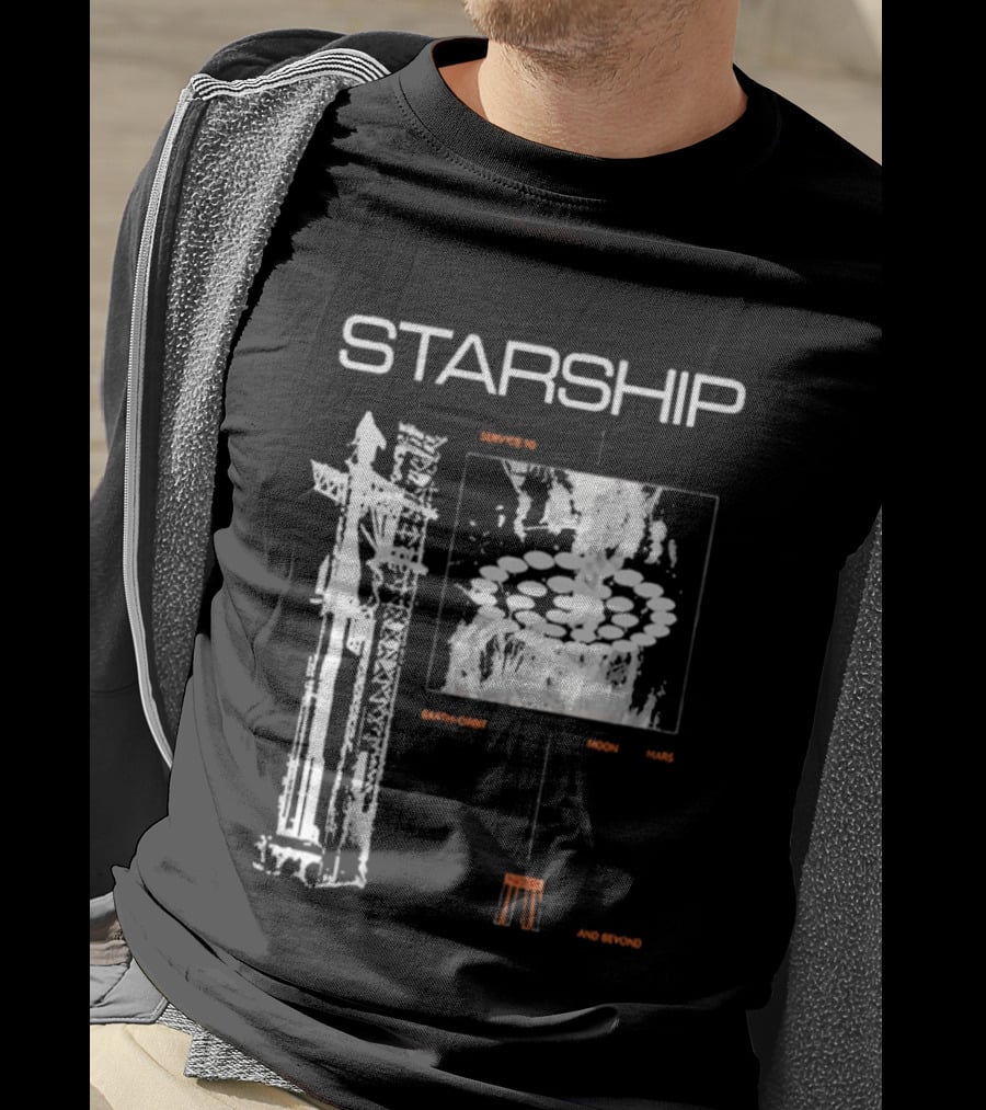 Nicki Minaj Starship Launch Countdown Starbase Flight 12 T-Shirt