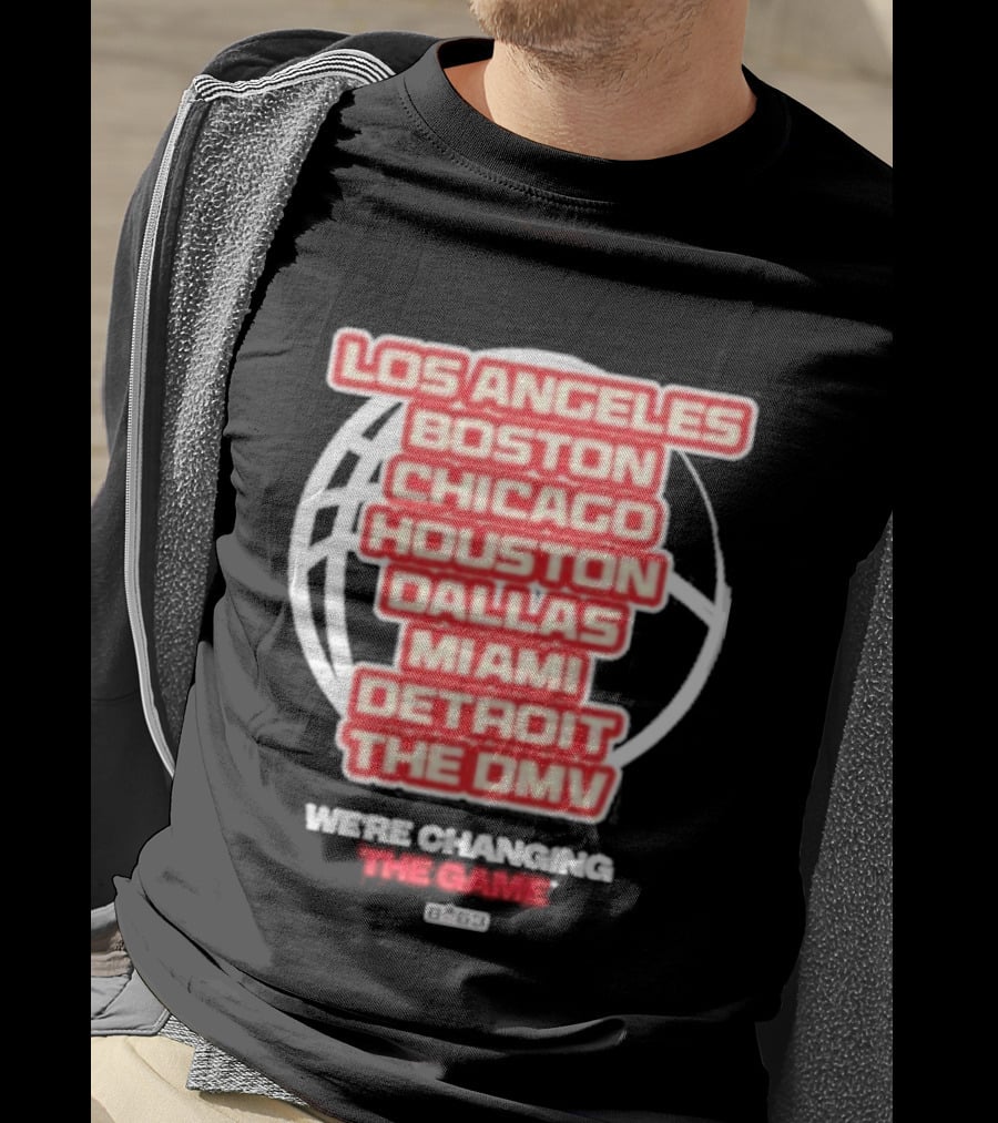 Big3 9Th Wonder In The Summer Los Angeles Boston Chicago Houston Dallas Miami Detroit The DMV T-Shirt