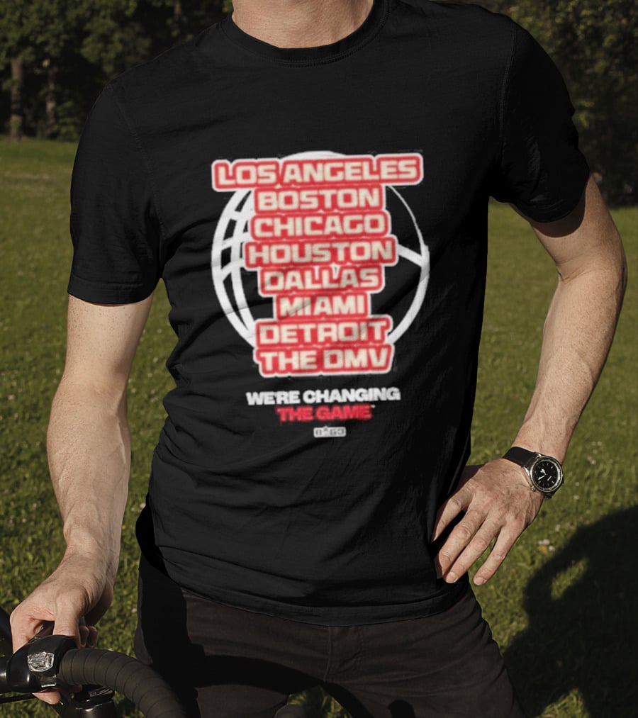 Big3 9Th Wonder In The Summer Los Angeles Boston Chicago Houston Dallas Miami Detroit The DMV T-Shirt