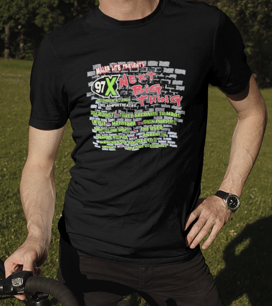 Miller Lite Presents 97X Next Big Thing Concert T-Shirt