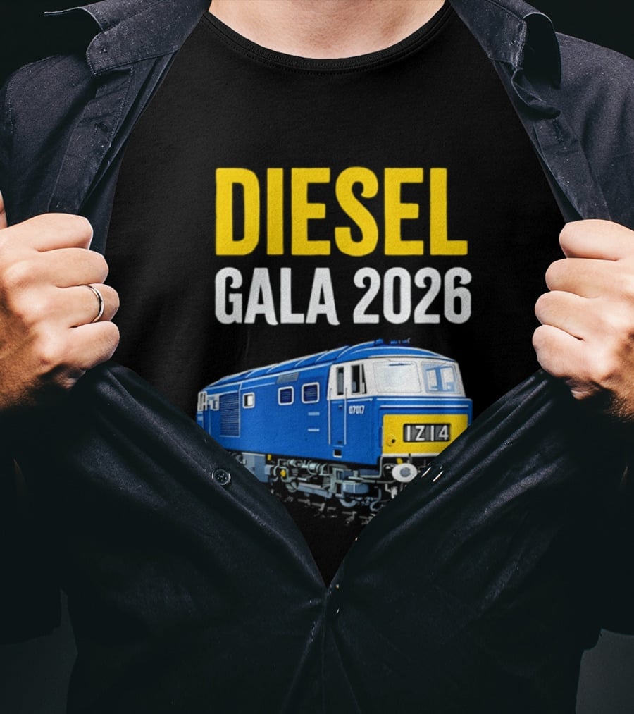 Diesel Gala 2026 07017 Train Event T-Shirt