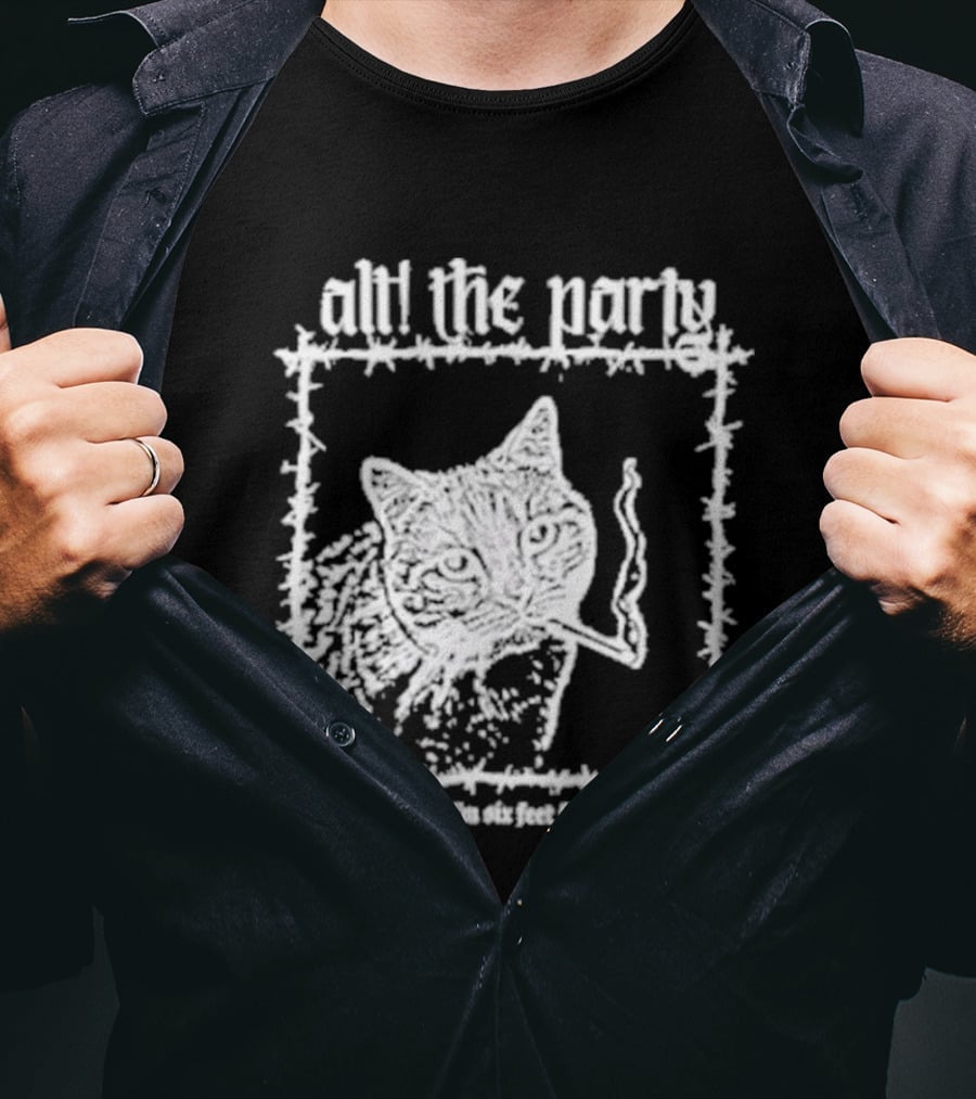 Emo Night Tour Alt Cat Party Oh The Party T-Shirt