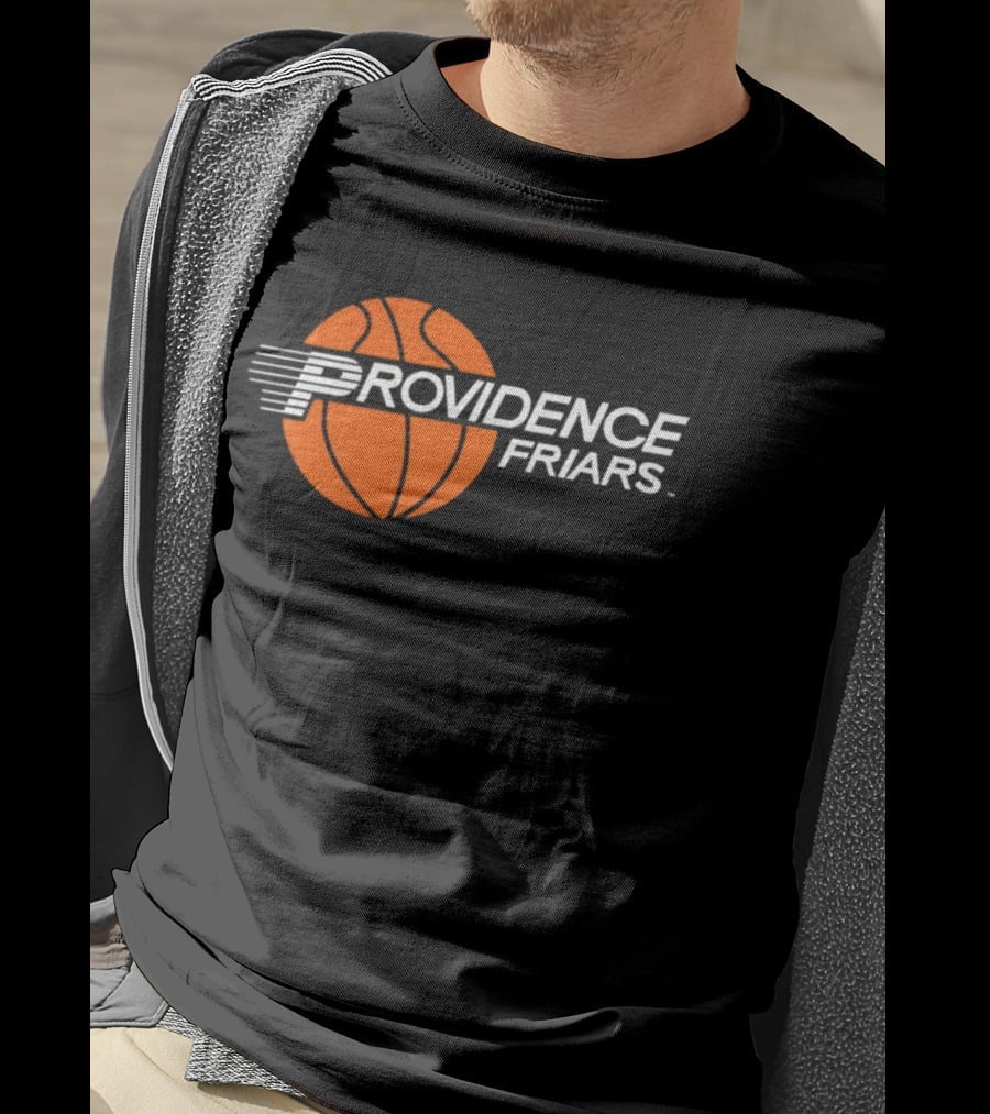 Providence Friars Basketball Orange Ball T-Shirt