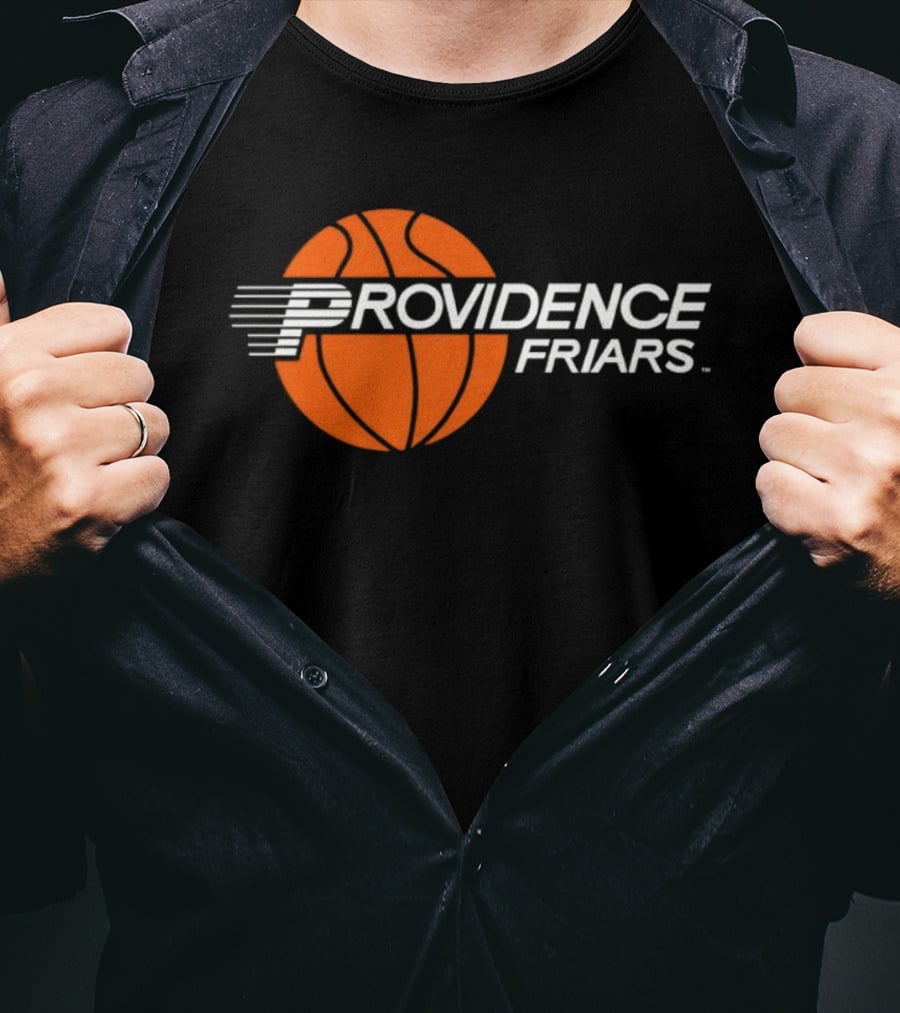 Providence Friars Basketball Orange Ball T-Shirt
