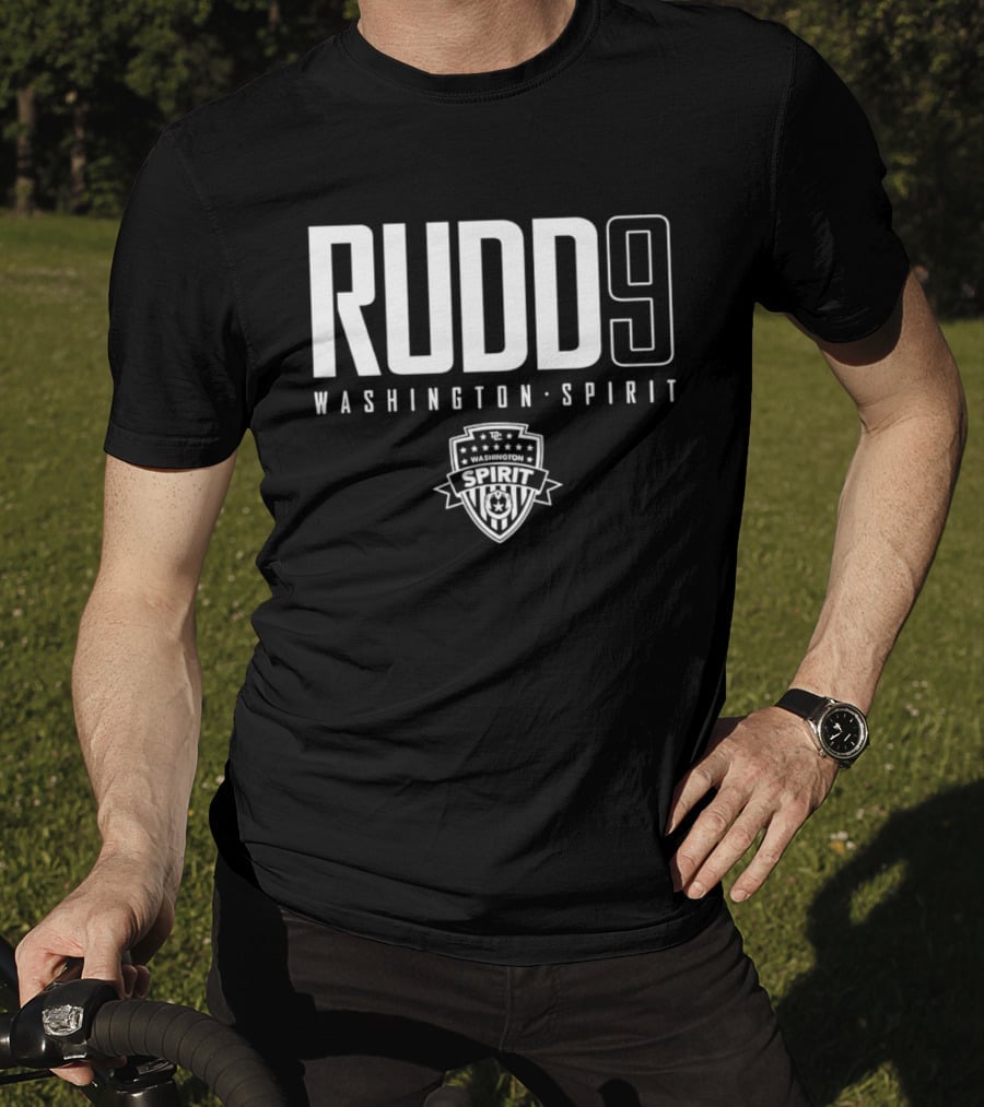 Rudd9 Washington Spirit NWSL Soccer Team T-Shirt