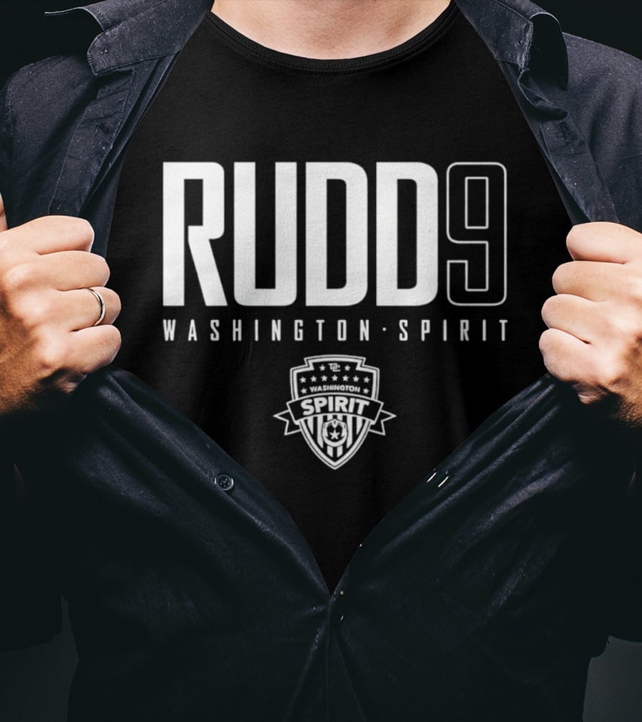 Rudd9 Washington Spirit NWSL Soccer Team T-Shirt