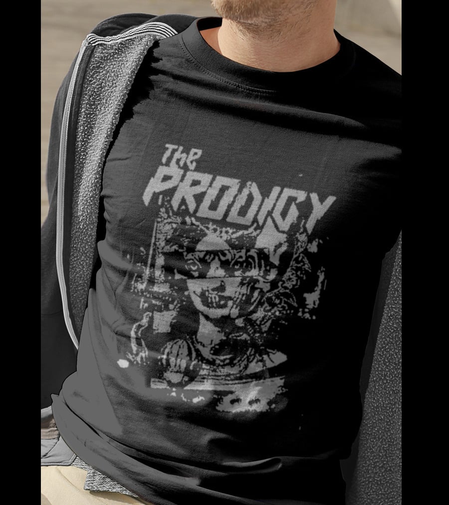 The Prodigy Xerox Ink Blot Style 90s Influence T-Shirt