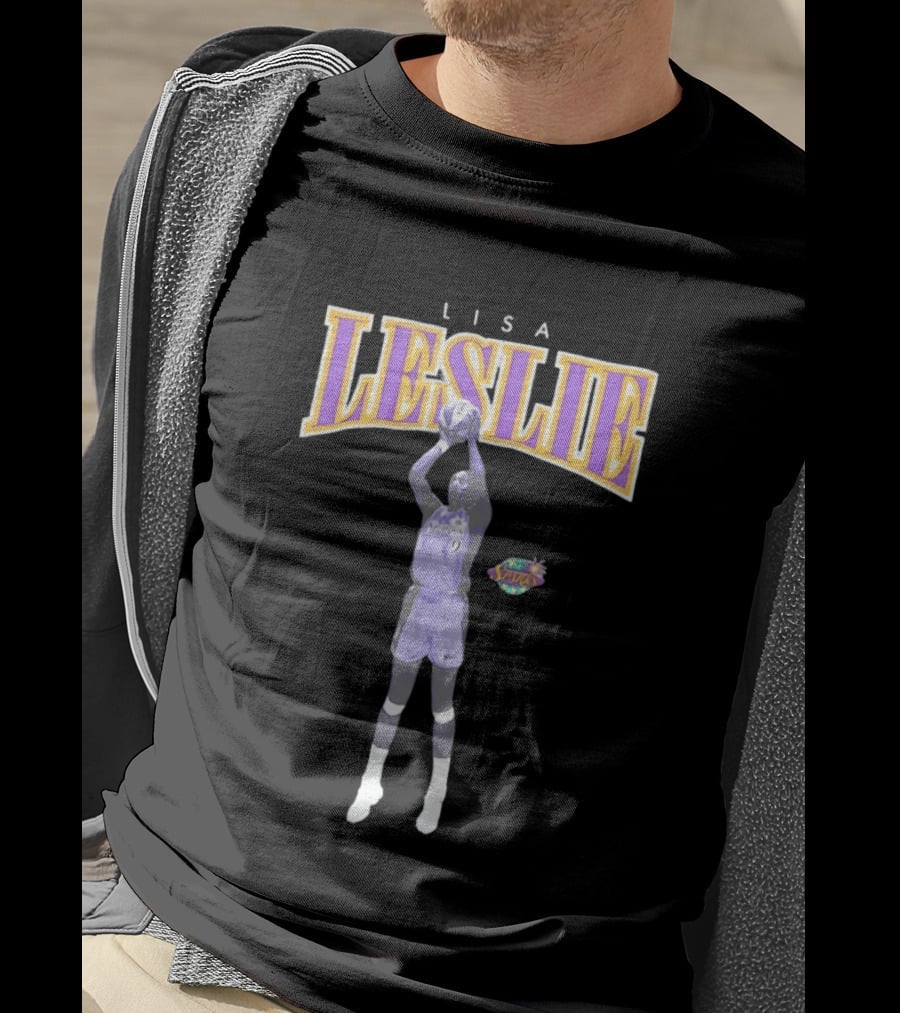 Lisa Leslie Los Angeles Sparks Basketball Legends T-Shirt