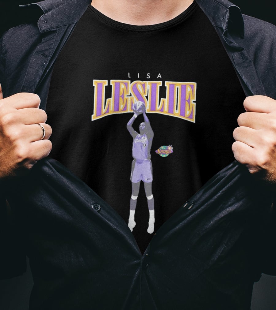 Lisa Leslie Los Angeles Sparks Basketball Legends T-Shirt