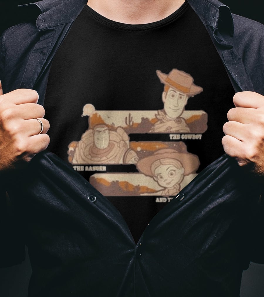 The Cowboy The Ranger And The Sheriff T-Shirt