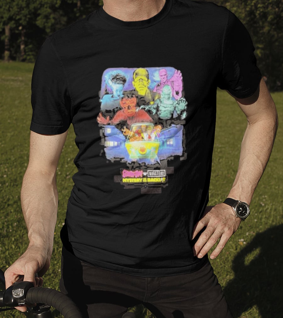 Scooby Doo X Universal Monsters Mystery Machine Adventure 2026 T-Shirt