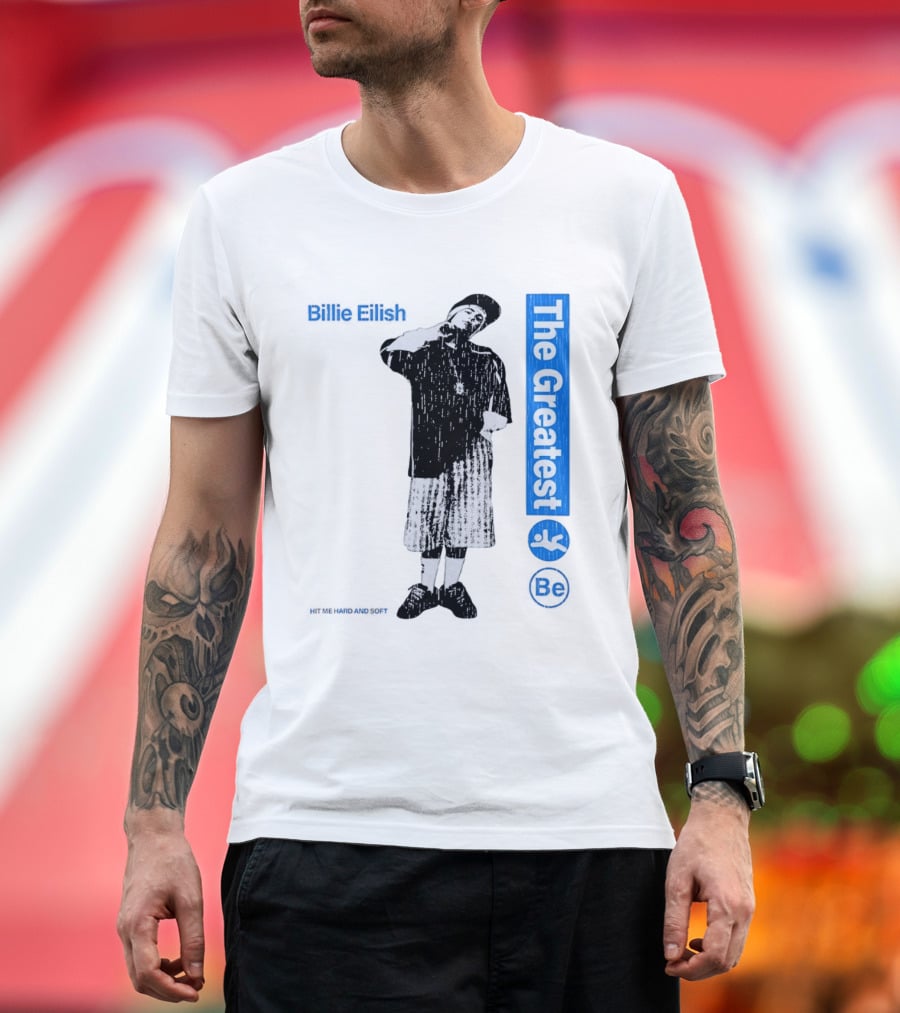 Billie Eilish The Greatest Y2K Street Style Hip Hop Iconic Look T-Shirt
