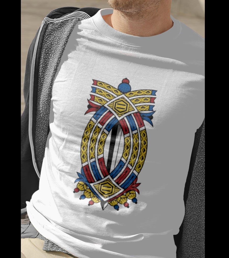 Dolly Noire Sette Di Spade Triestine Card T-Shirt