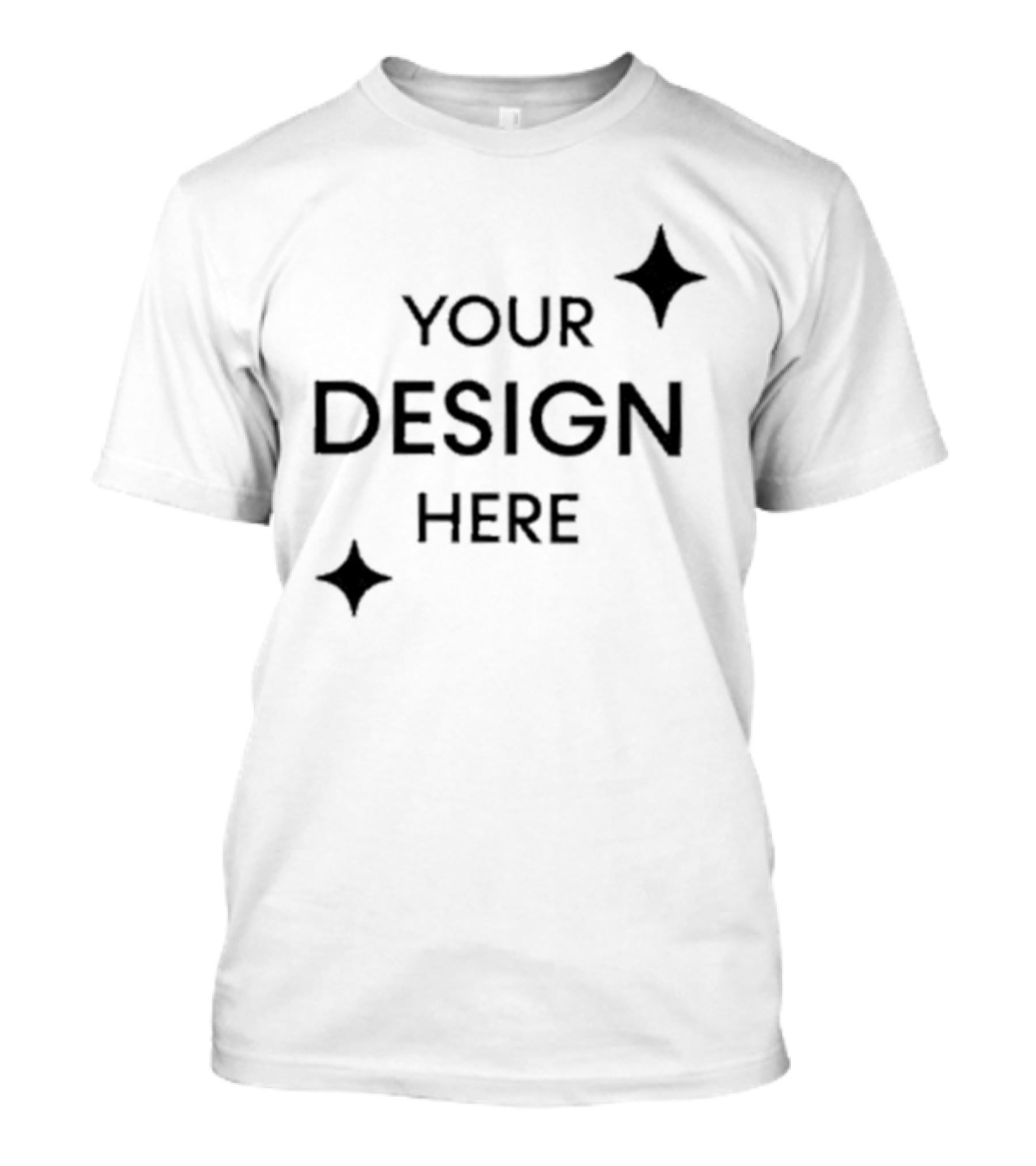 Your Design Here Custom Blank Template T-Shirt