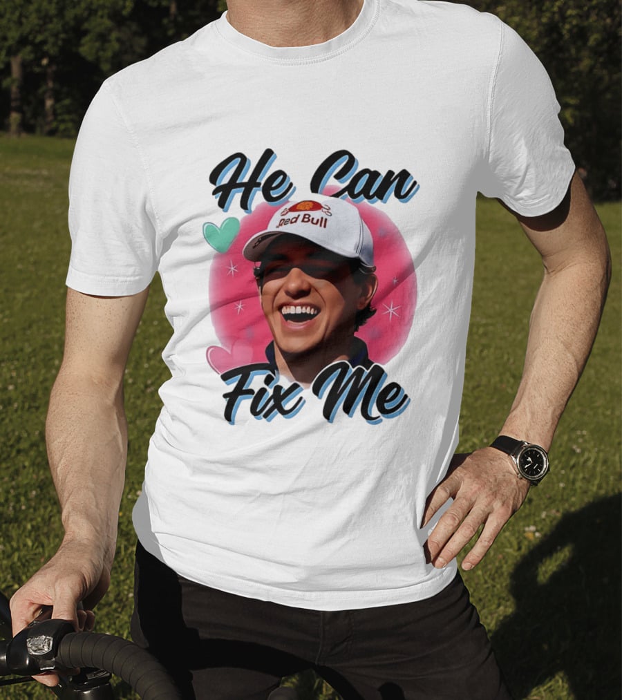 He Can Fix Me Jett Lawrence Red Bull Cap T-Shirt