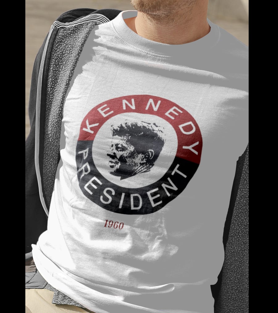 Kennedy President 1960 Vintage Campaign T-Shirt