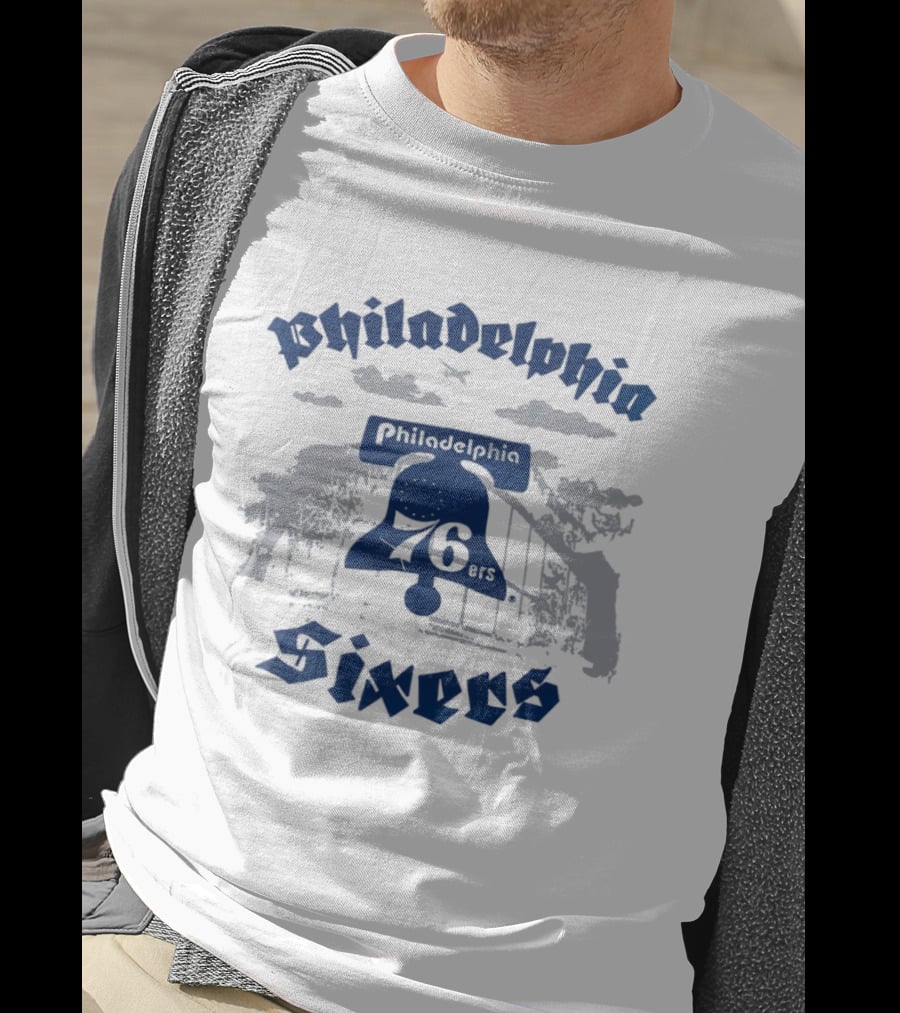 Philadelphia 76 Sixers Liberty Bell 76ers Basketball T-Shirt