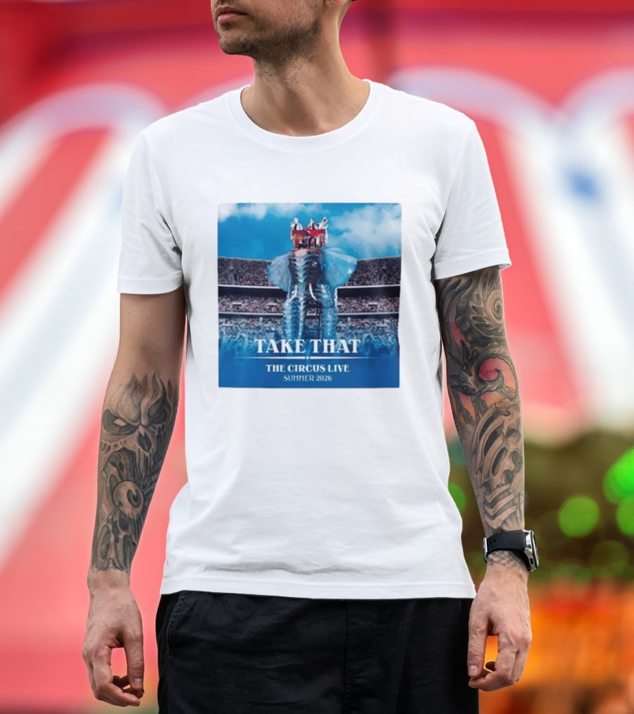 Take That The Circus Live Summer 2026 Stadium Performance T-Shirt