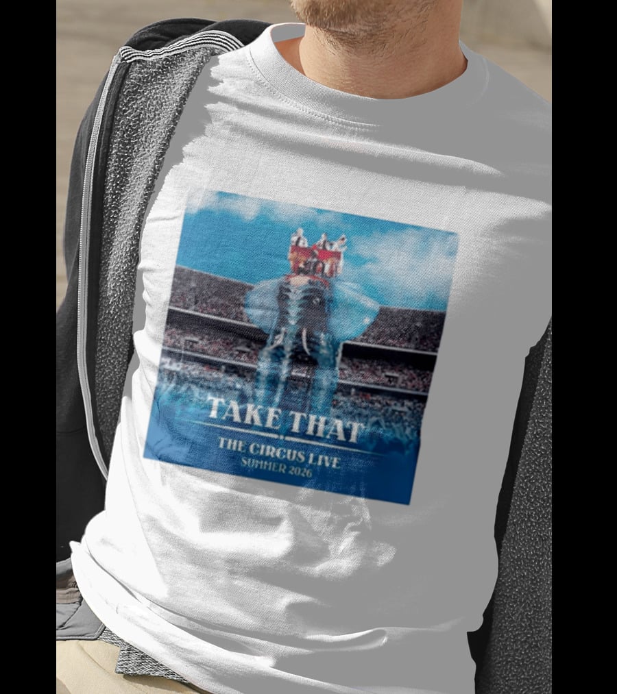 Take That The Circus Live Summer 2026 Stadium Performance T-Shirt