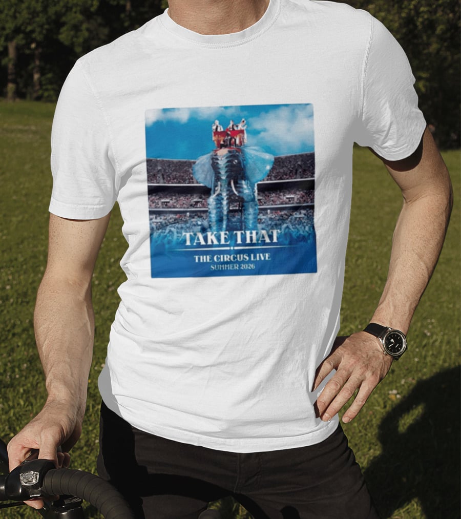 Take That The Circus Live Summer 2026 Stadium Performance T-Shirt