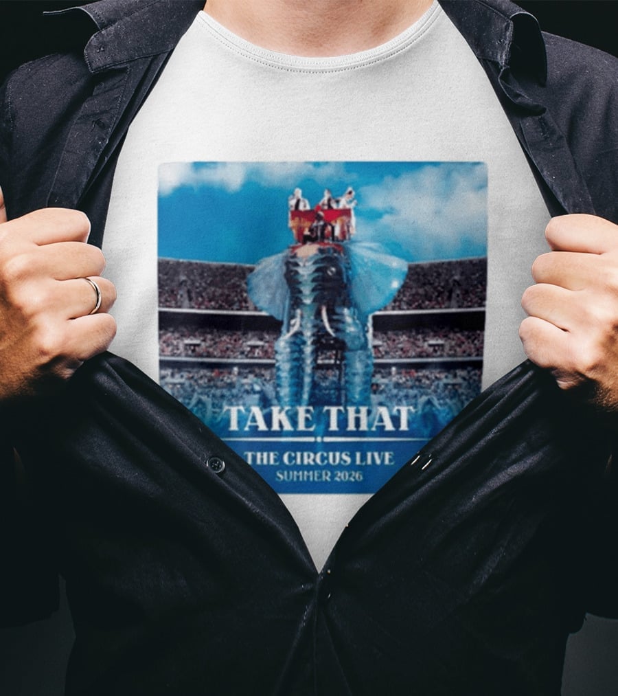 Take That The Circus Live Summer 2026 Stadium Performance T-Shirt