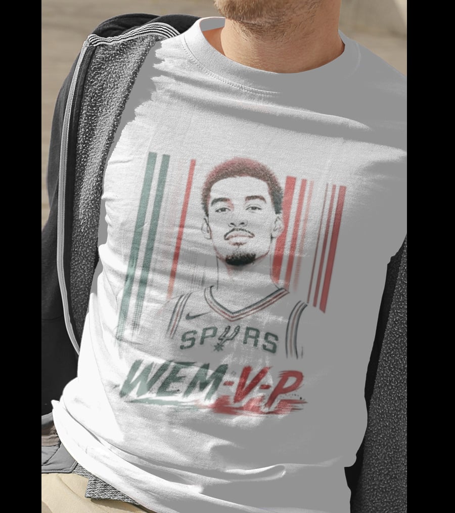 Victor Wembanyama Spurs NBA WEM VP T-Shirt