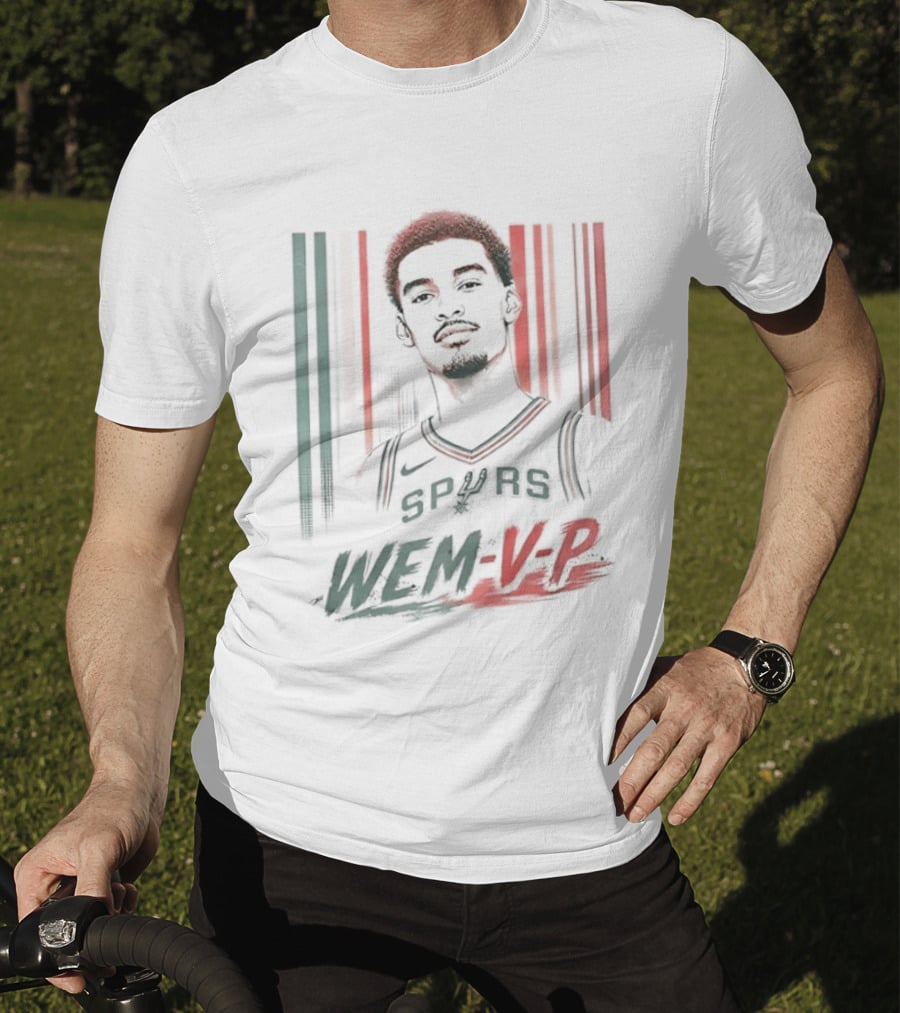 Victor Wembanyama Spurs NBA WEM VP T-Shirt