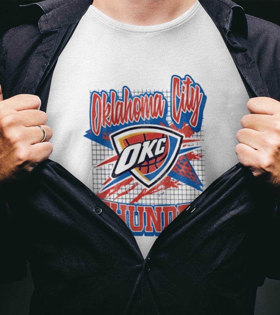 Oklahoma City Thunder OKC NBA Basketball Team T-Shirt