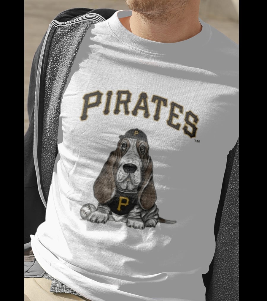 Pittsburgh Pirates Tiny Turnip Toddler Puddy MLB Mascot Pup T-Shirt