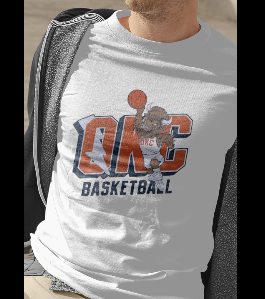 OKC Basketball Rumble Oklahoma City Thunder NBA T-Shirt