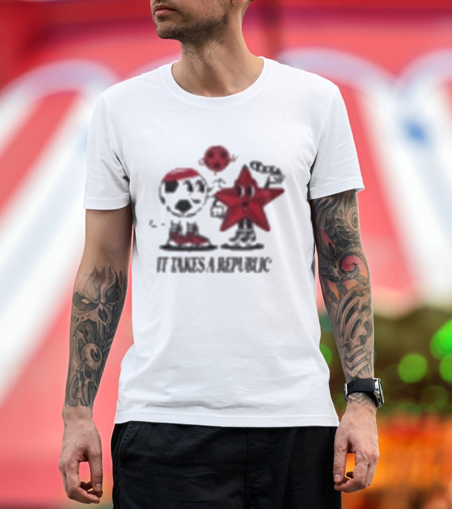 Sacramento Republic It Takes A Republic Soccer Star And Friend T-Shirt