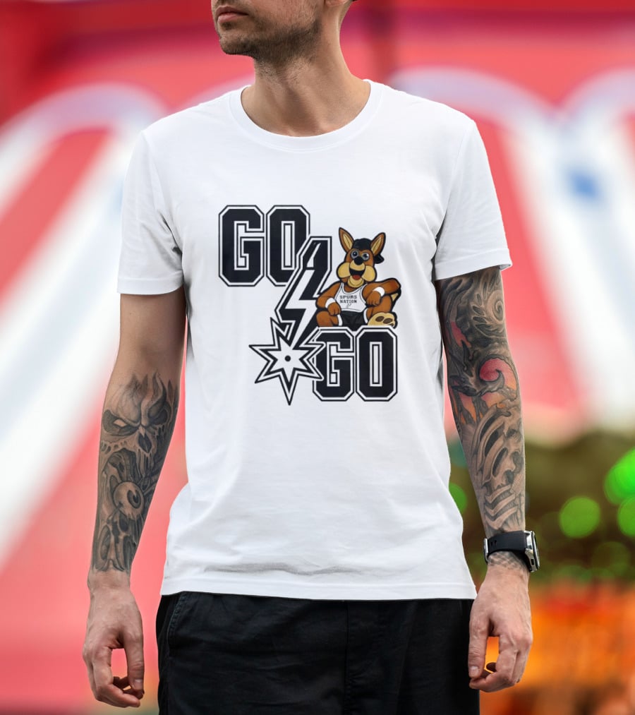 San Antonio Spurs NBA Go Go Spurs Nation Coyote T-Shirt