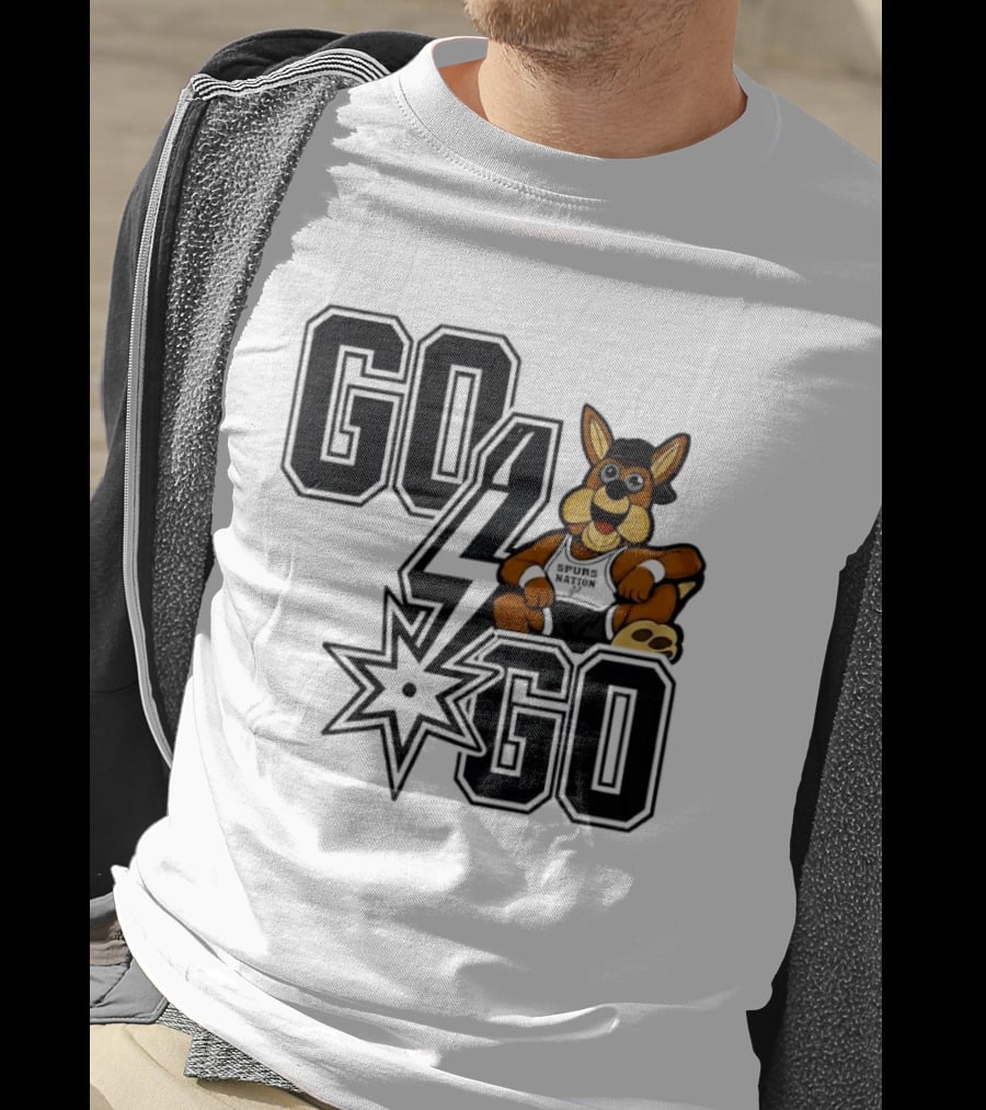 San Antonio Spurs NBA Go Go Spurs Nation Coyote T-Shirt