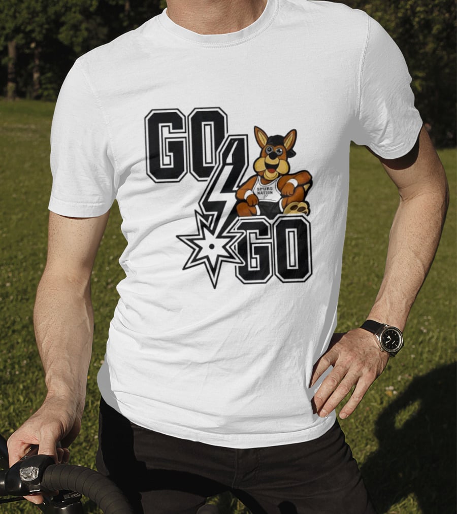 San Antonio Spurs NBA Go Go Spurs Nation Coyote T-Shirt