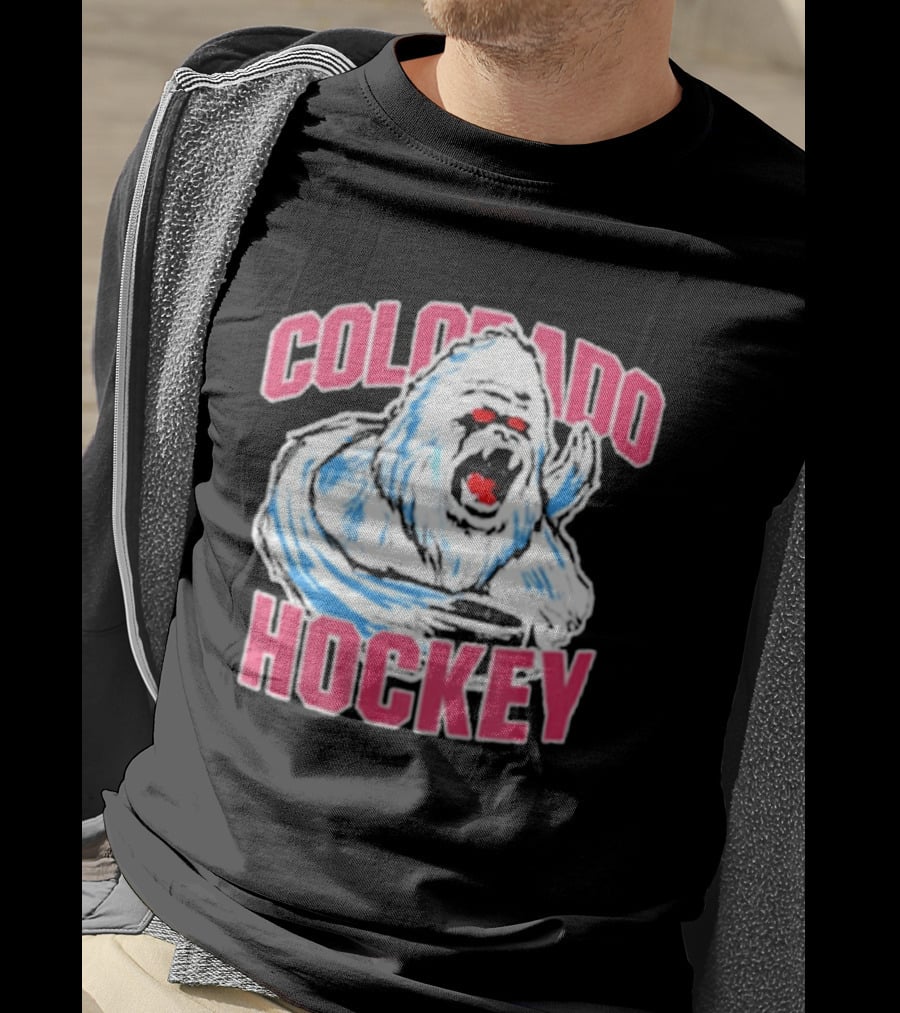 Colorado Hockey Yeti Rampage Cold Weather Beast T-Shirt
