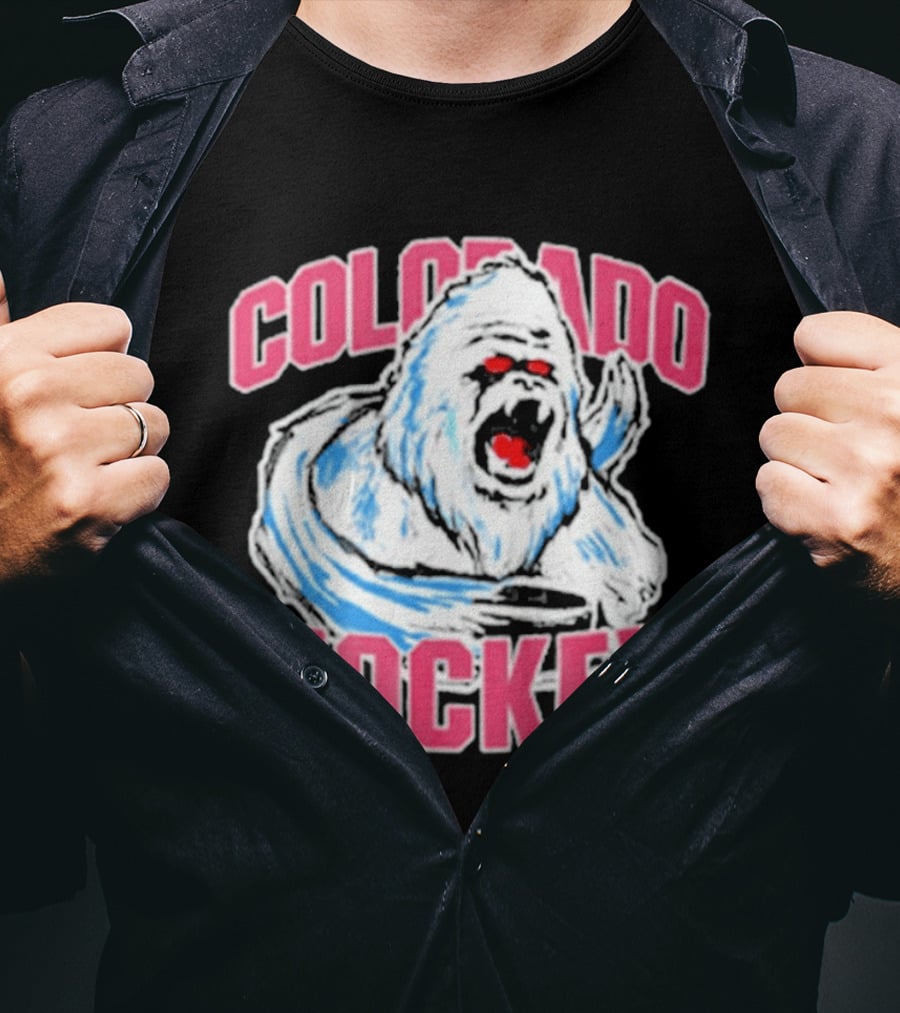Colorado Hockey Yeti Rampage Cold Weather Beast T-Shirt