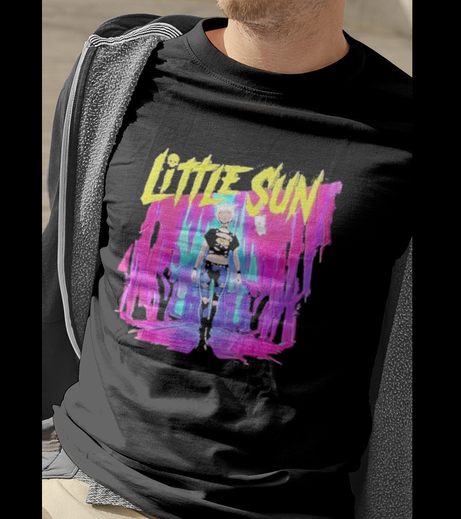 Cyberpunk 2077 Little Sun Neon Street T-Shirt
