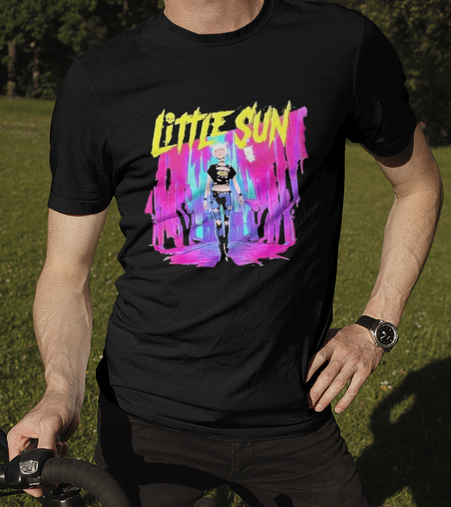 Cyberpunk 2077 Little Sun Neon Street T-Shirt