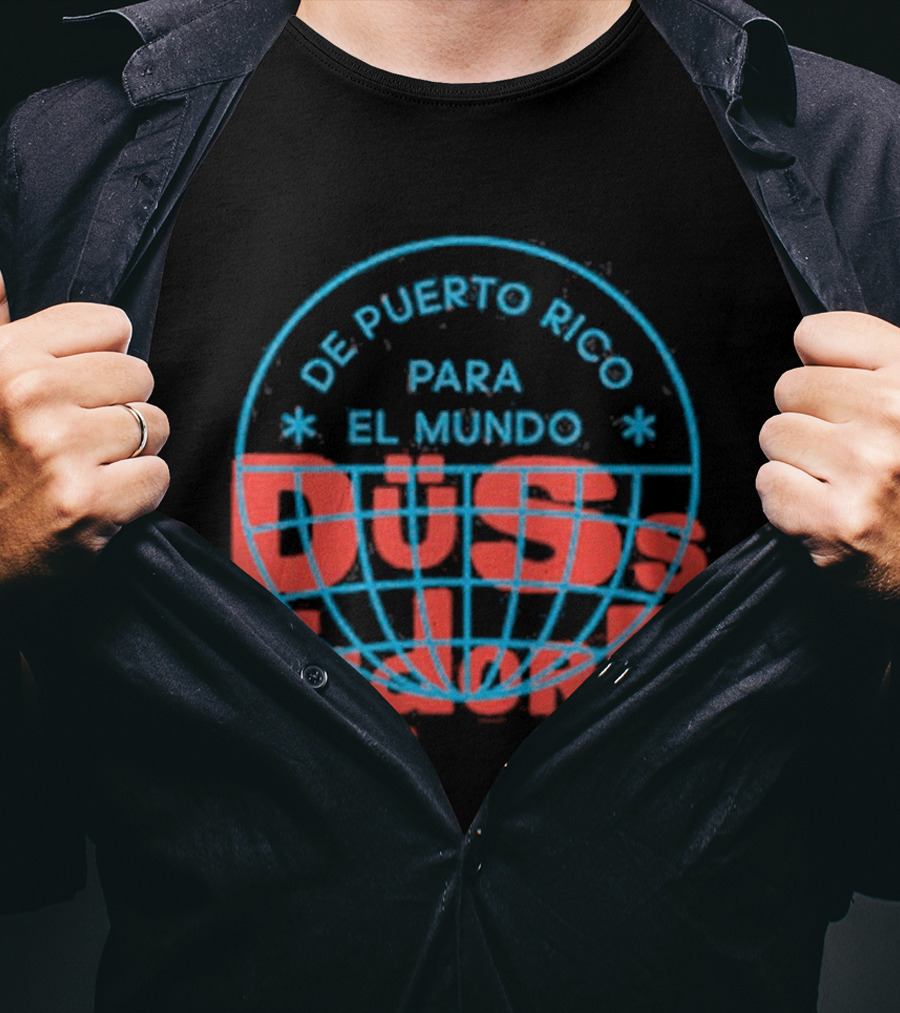 De Puerto Rico Para El Mundo Bad Bunny Dusseldorf T-Shirt