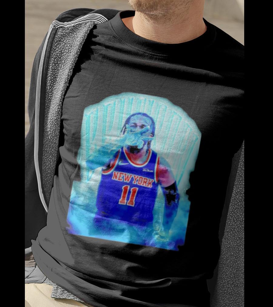 New York Ice Man Brunson 11 Jersey Knicks T-Shirt