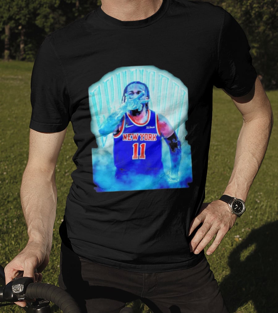 New York Ice Man Brunson 11 Jersey Knicks T-Shirt