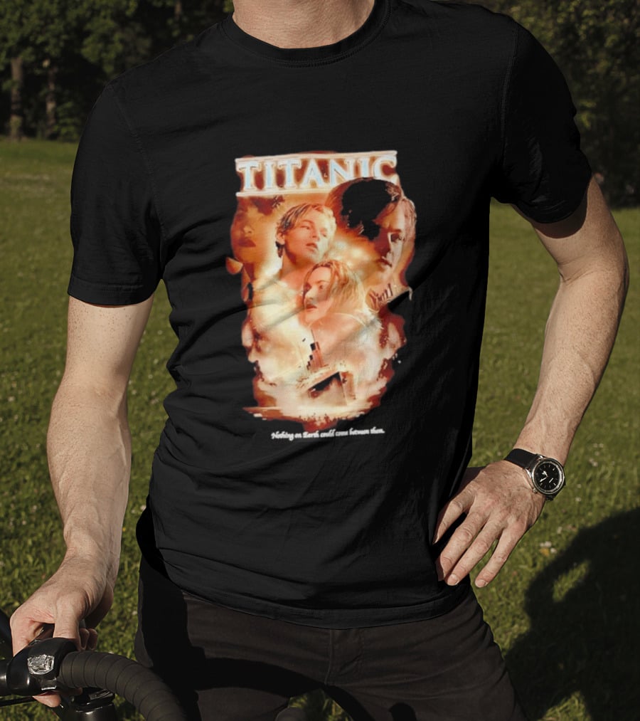 Titanic Jack Dawson Rose Dewitt Bukater Iconic Movie Romance T-Shirt