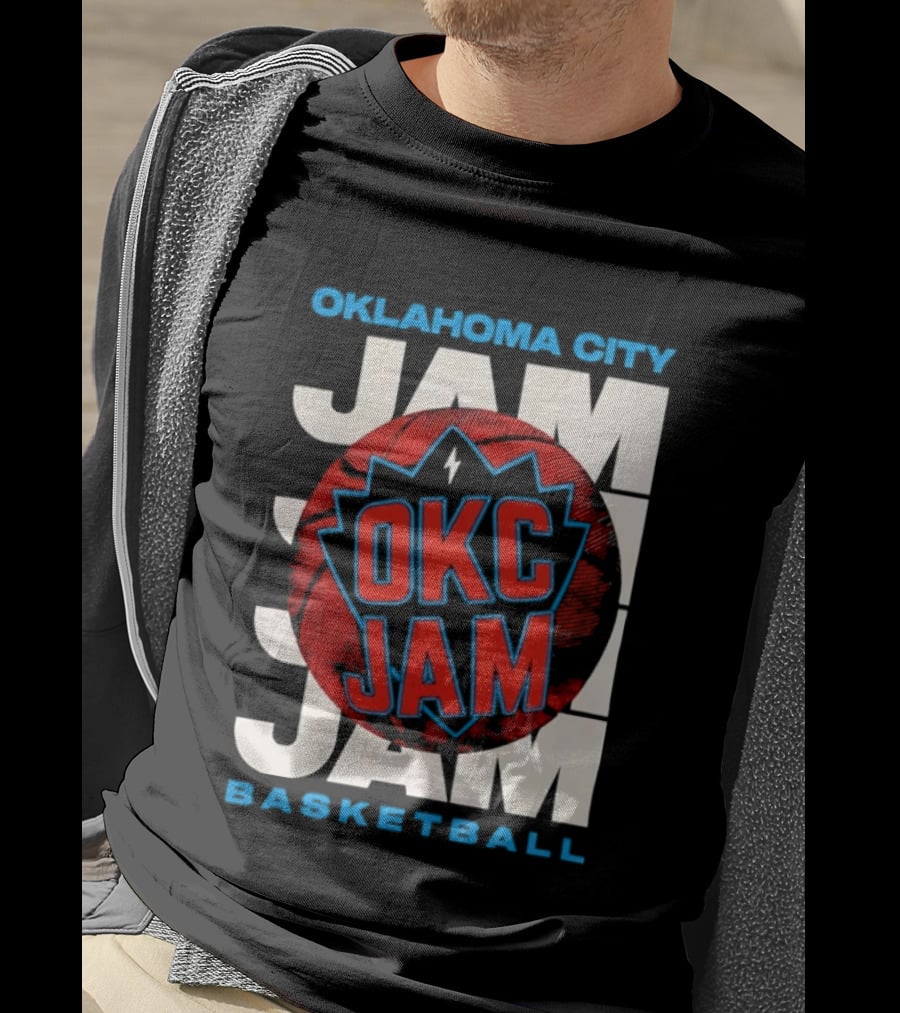 OKC Jam Oklahoma City Basketball Jam Jam Jam T-Shirt